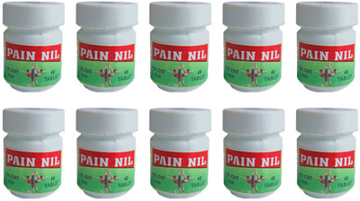 MUKHTI CARE Ayurvedic Ayurvedic Pain Nil Tablets for Joint pain (pack of 10) Tablets(10 x 40 Units)