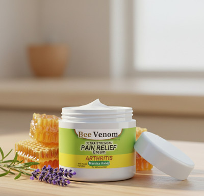 wynx Pack of 1 – Bee Venom Body Cream for Muscle Relaxation & Inflammation Relief Cream(50 g)