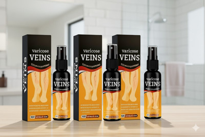 Vishmart Varicose Veins Spray Pack of 3 85ml Vein Comfort Solution Spray(3 x 85 ml)