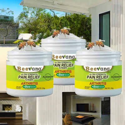 ACTIWOW BeeVana Fast Relief for Aching Muscles & Ligaments Pack of 3 Cream(3 x 16.67 g)