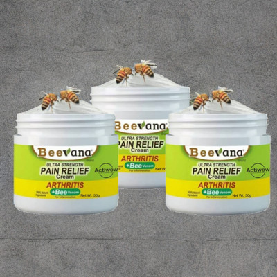 ACTIWOW BeeVana Joint Relief for Swollen & Tender Knees Pack of 3 Cream(3 x 16.67 g)