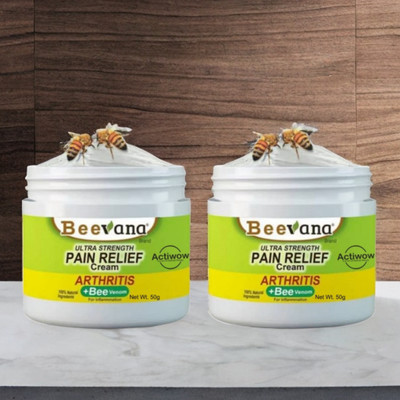ACTIWOW BeeVana Pain Relief Cream for Full Body Recovery Pack of 2 Cream(2 x 25 g)