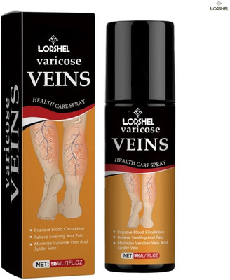 LORSHEL Vericose vein spray for easing tired legs and vein discomfort effectively Liquid(50 ml)