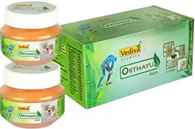 Orthayu Herbal balm, Pain relief balm, Ayurvedic Balm Balm(2 x 100 g)