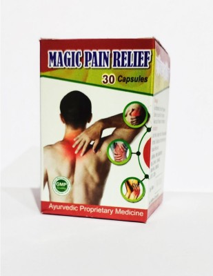 Amazing Mall Bengal Herbs Magic Pain Relief Capsules - Pack of 4 Capsules(4 x 30 Units)