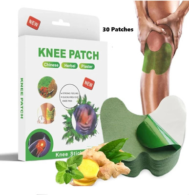 Pink Square Relief Patch for Knees for penetrating, mess-free&apply the knee 10 Patch Pack 3 Plaster & Patch(3 x 10 Patches)