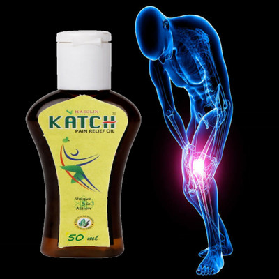 Masolin Herbal Katch Pain Relief Ayurvedic Oil -50ml Liquid(50 ml)