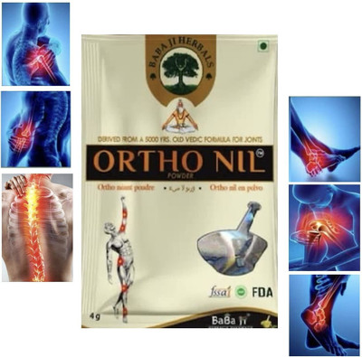 Vrukie Babajiherbal Ayurveda Ortho Nil (Pack of 14) Powder(14 x 1 Units)