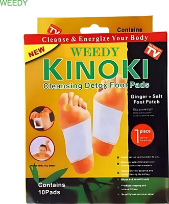 WEEDY Pain Relief Foot Patch – Plant-Based Herbs Plaster & Patch(10 Patches)