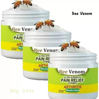 Bee Venom G Pain Oil | Knees | Shoulder | Arms | Waist Cream(3 x 50 g)
