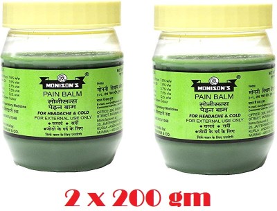 Monison Ayurvedic Pain Balm (2 x 200 g) Balm(400 g)