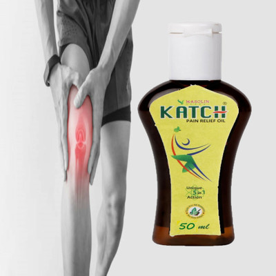Masolin Herbal Katch Ayurvedic Joint Pain Relief Massage Oil- 50ml Liquid(50 ml)