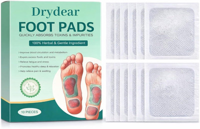 DRYDEAR South Moon Detox Foot Pad Wormwood Body Detoxing Patch Natural Plaster & Patch(3 x 10 Units)