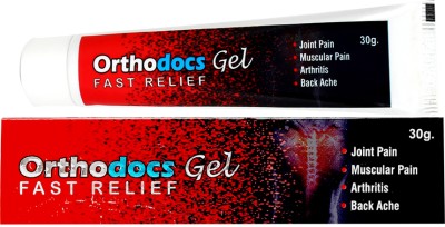 ORTHODOCS Fast Relief Gel Back, Muscle Pain Gel(30 g)