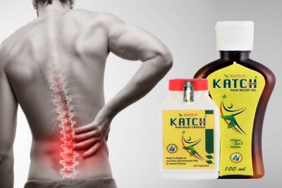 masolin HERBAL KATCH AYURVEDIC JOINT PAIN RELIEF OIL 100 ML AND CAPSULES 60'S Liquid(2 Units)