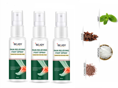 Bejoy Advance Foot & Joint Pain Relieving Spray Pack of 3 Spray(3 x 50 ml)