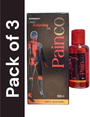 DOOMSDAY painco pain relief oil for muscles and back pain relief Liquid(3 x 50 ml)