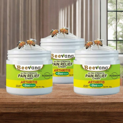 ACTIWOW BeeVana Relief for Neck & Back Pain Pack of 3 Cream(3 x 16.67 g)