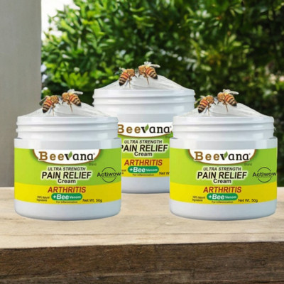 Bee Venom Pain Relief for Tendon & Ligament Discomfort Pack of 3 Cream(3 x 50 g)