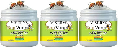 Viserys BeeVenom Rapid Tag Wart Remover Fast Action Ointment knee Pain relief Cream Cream(3 x 100 g)