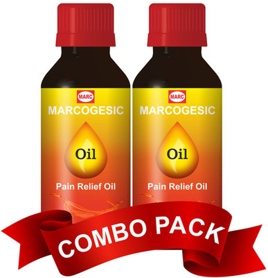 MARC Marcogesic Body Pain Relief Oil, Damdar Ortho Oil for Knee, Muscle, Joint Pain Liquid(120 ml)