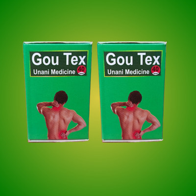 Riya Enterprise Gou Tex Tablets Pain Relief Tablets 40 Tablets Pack of 2 Tablets(2 x 40 Units)