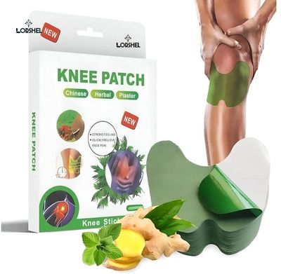LORSHEL Knee patch relieves pain and swelling caused by varicose veins Plaster & Patch(10 Patches)