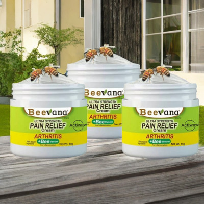 ACTIWOW BeeVana Fast-Acting Pain Relief for Lower Back Pack of 3 Cream(3 x 16.67 g)