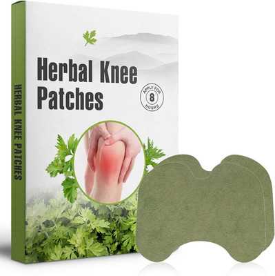QERINKLE Joint Knee Pain Instantly Relief Products with Natural Herbal Wormwood Extract Plaster & Patch(10 Patches)
