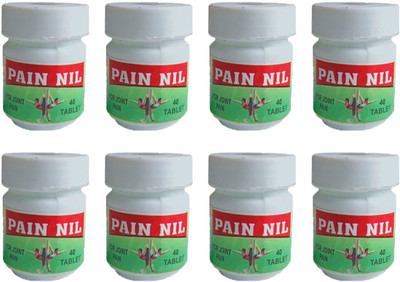 Quickbits Ayurvedic Pain Nil Tablets for Joint pain (pack of 8) Tablets(8 x 40 Units)