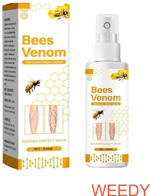 WEEDY Bee Venom Spray for Varicose Veins - Boost Circulation & Skin Healing Liquid(100 ml)
