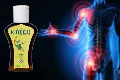 Masolin Herbal Katch Ayurvedic Joint Pain Oil - 50ml. Liquid(50 ml)