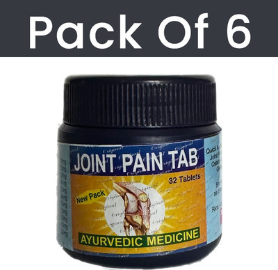 Quickbits JOINT PAIN TAB TABLET Ayurvedic 32 TABLET (6 DABBI) Tablets(6 x 32 Units)
