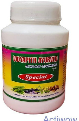 ACTIWOW Vidyapith Sugar Powder for Maintaining Balanced Blood Sugar Pack of 1 A01 Powder(100 g)