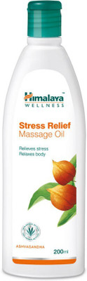 HIMALAYA Stress Relief Massage Oil Liquid(200 ml)
