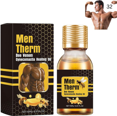 zaduhik Deep Muscle Relief – Men’s Bee Venom Heating Oil for Gym Recovery & Relaxation Liquid(30 ml)