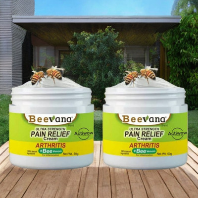 ACTIWOW BeeVana Muscle & Joint Relief for Rapid Comfort Pack of 2 Cream(2 x 25 g)