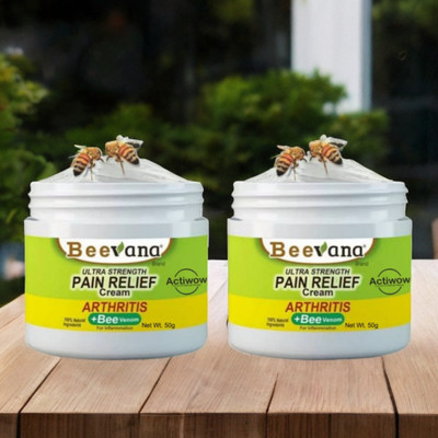 ACTIWOW BeeVana Relief for Neck & Back Pain Pack of 2 Cream(2 x 25 g)