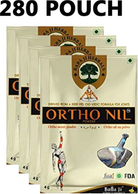 Amazing Mall 280 SACHET ORTHONIL POWDER FOR JOINT PAIN BODY PAIN MUSCLE PAIN Powder(280 x 1 Units)