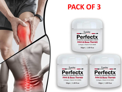 LOXITY Perfect Cream Supporting Bone and Connective Tissue Health Cream(3 x 50 g)
