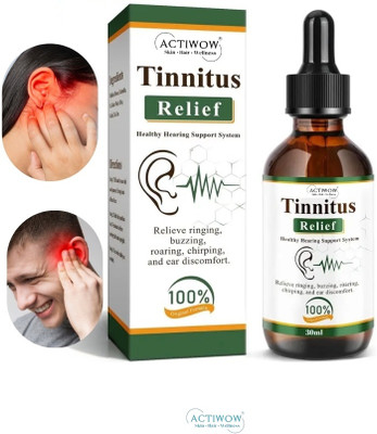 ACTIWOW Tinnitus Relief Calm Ear Daily Supplement Liquid(30 ml)