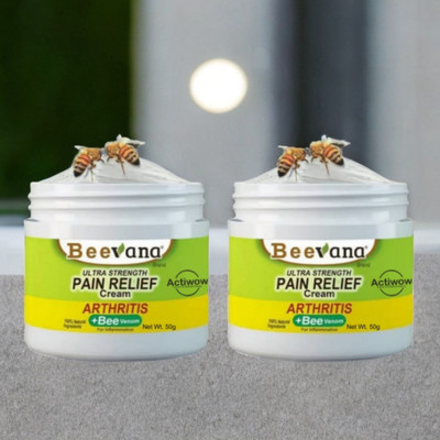 ACTIWOW BeeVana Fast Relief for Overworked Muscles Pack of 2 Cream(2 x 25 g)