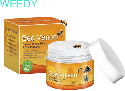 WEEDY Bee Venom for Joint & Bone Pain Relief & Healing Cream(100 g)