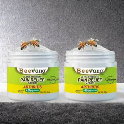 Bee Venom Muscle Recovery for Sore Hips & Knees Pack of 2 Cream(2 x 50 g)