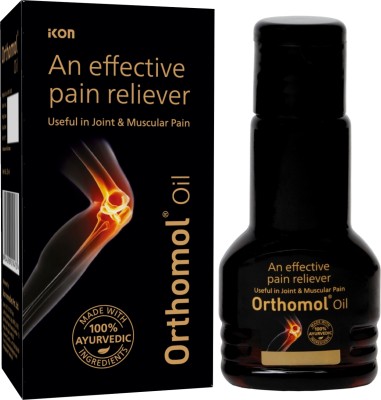 Orthomol Ayurvedic Pain Relief Oil for Joint Pain, Muscular Pain, Rheumatoid Arthritis, Osteoarthritis 25 ml Pack of 1 Liquid(25 ml)