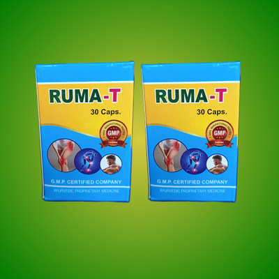 RAFISA AYURVEDA Ruma T Capsule Joint Pain Relief Capsule 30 Capsule Pack of 2 Capsules(2 x 30 Units)