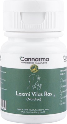 Cannarma Laxmivilas Ras Tablet For Cough & Cold, Headache, Lung Health & Heart Health Capsules(30 Units)