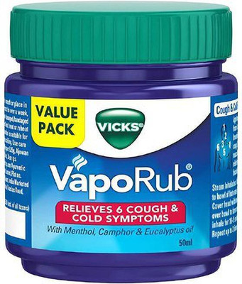 VICKS VAPORUB 50 ML X 2 Balm(2 x 50 ml)