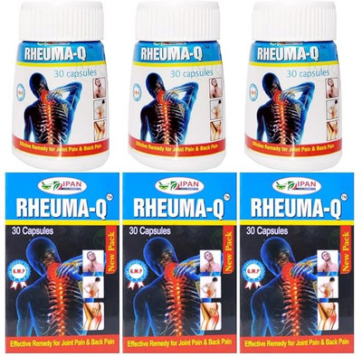 JRA Cure Rheuma Q Capsules (Pack of 3) Capsules(3 x 30 Units)
