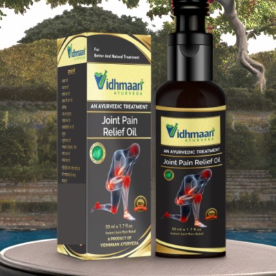 Vidhmaan Joint Pain Relief Oil, body pain, joint pain Oil Liquid(50 ml)